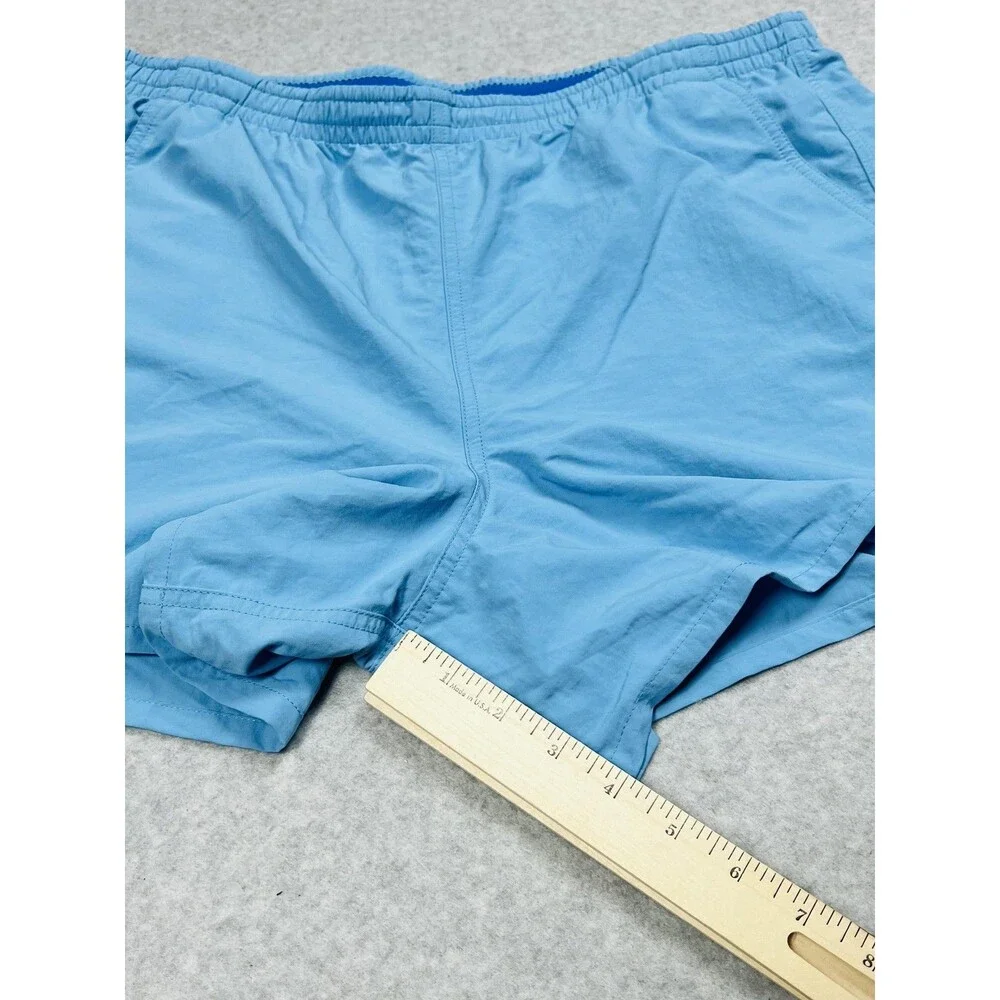 Patagonia Swim Trunks Mens XL Blue Lined Quick Dry Elastic Waist Resort
